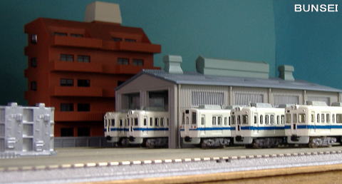 自作の鉄道模型ジオラマ